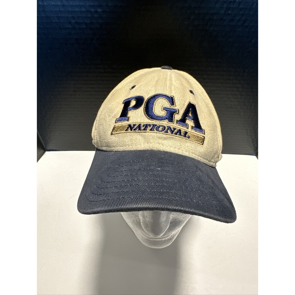 Vintage ~ PGA NATIONAL ~ Fitted Golf Hat Sz‎ 7 5/8